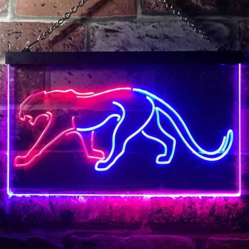 Panther Dual LED Neon Light Sign
